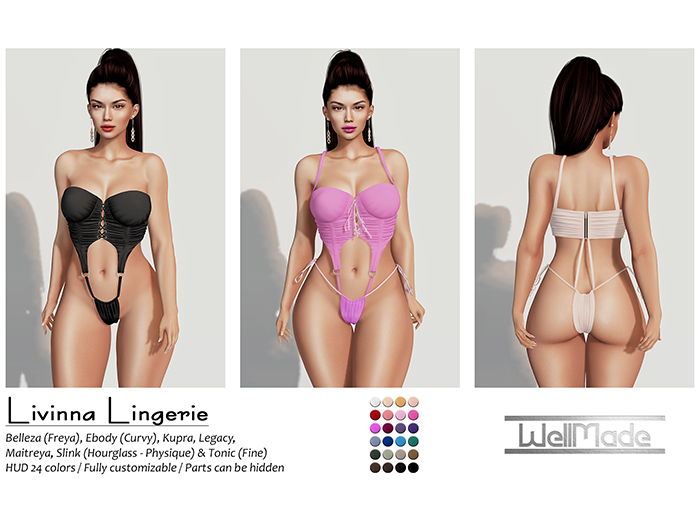 [WellMade] Livinna Lingerie 