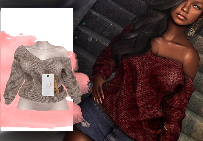 [AB] Warm Sweater Beige