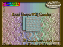 Bead Drops #01 Combo Seamless Texture Set