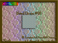 Bead Drops #01 Seamless Texture Set