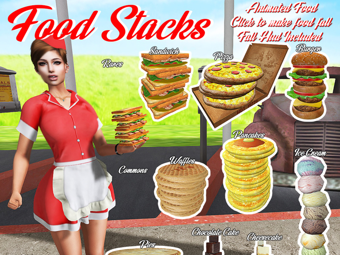 Junk Food - Pizza Stack RARE