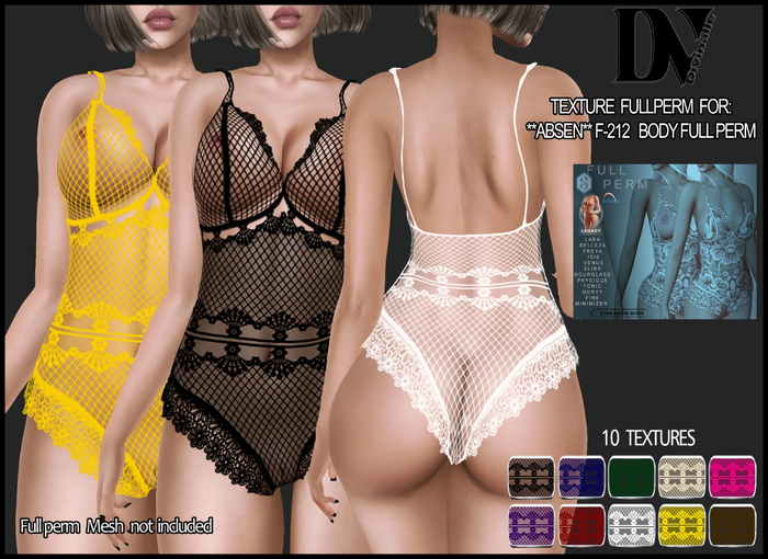DV- ABSEN** F-212   BODY FULL PERM -TEXTURES-02