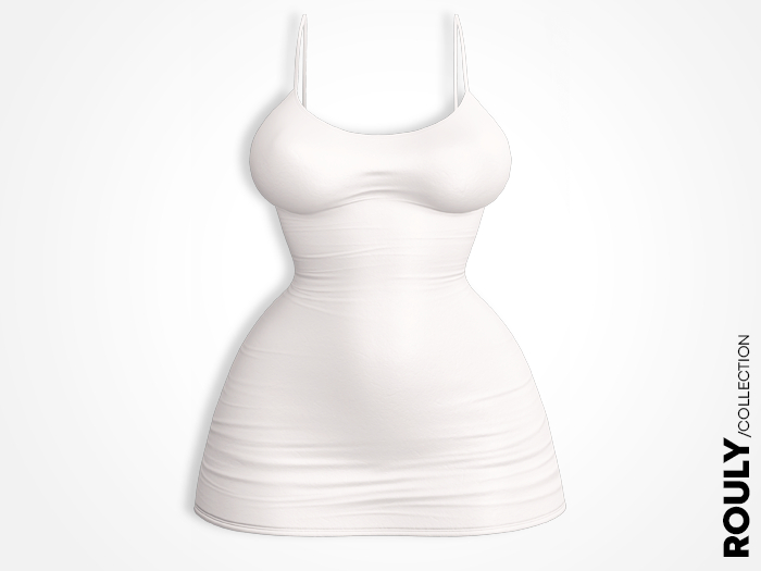 ROULY :: Puma Leather Dress - White