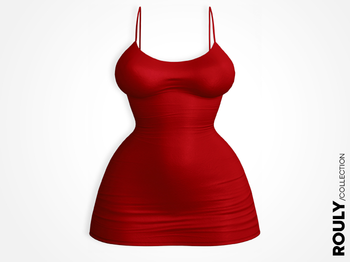 ROULY :: Puma Leather Dress - Red