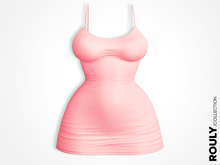 ROULY :: Puma Leather Dress - Cream