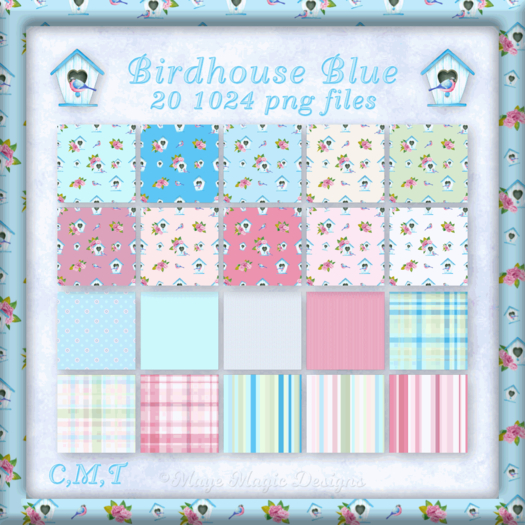 Birdhouse Blue