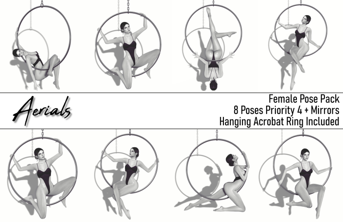 [piXit] Aerials - Pose Pack - F