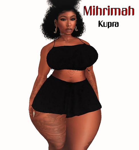 Shorts-Top Kupra Black