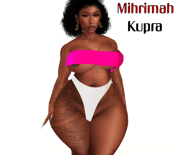 Bandeau Top Kupra Pink