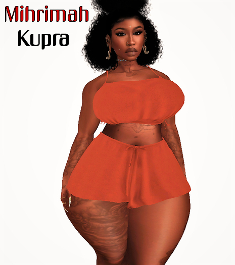 Shorts-Top Kupra Peach