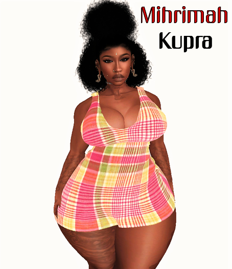 Dress Kupra Pink Plaid