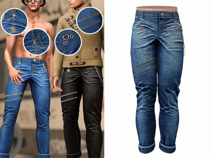 -[ vagrant ]- Henry Jeans - Dark Blue