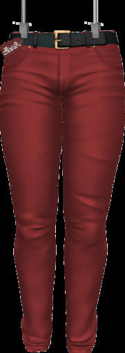 [GIULIADESIGN] -BREDY-PANTS RED