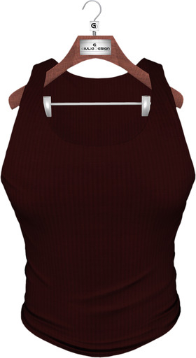 [GIULIADESIGN] -BREDY-TANK TOP RED