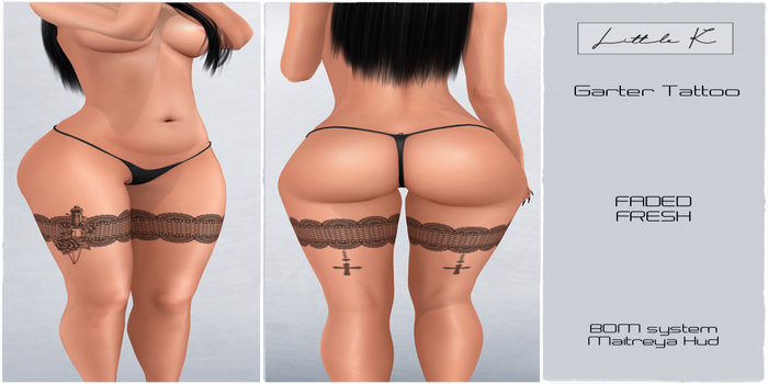 [LK] Garter Tattoo