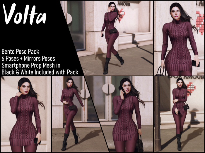 [piXit] Volta Pose Pack - F