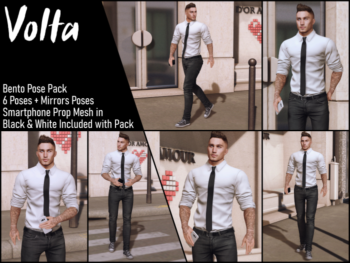 [piXit] Volta Pose Pack - M