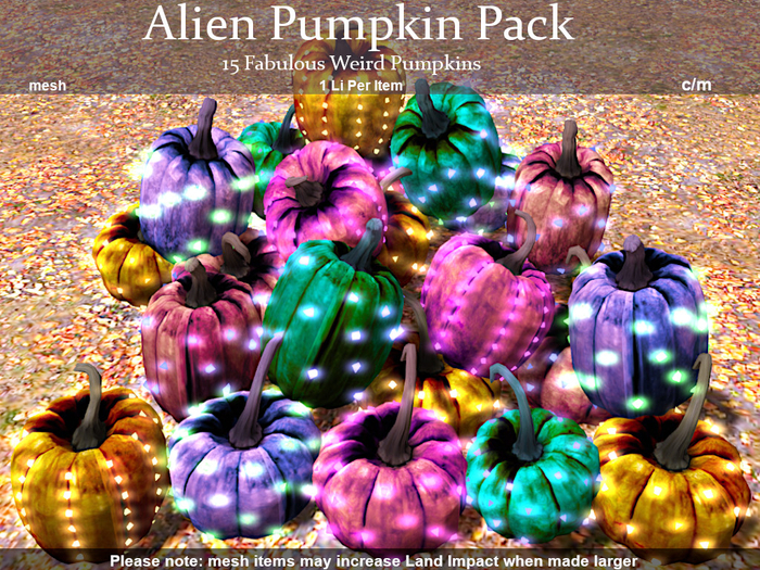 LOVE - ALIEN PUMPKIN PACK 