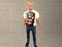 Deadpool/Harley-Men's Mesh Shirt