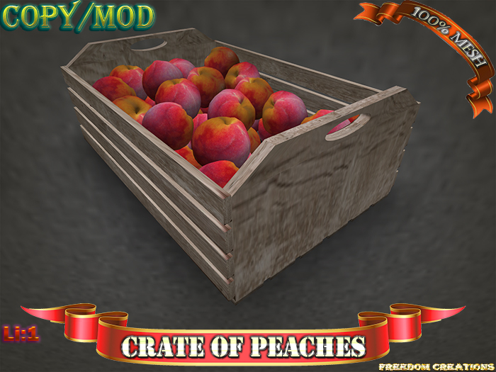 Crate of peaches-Freedom creations