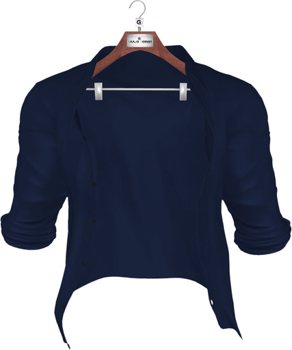 [GIULIADESIGN] -BREDY-SHIRT BLUE