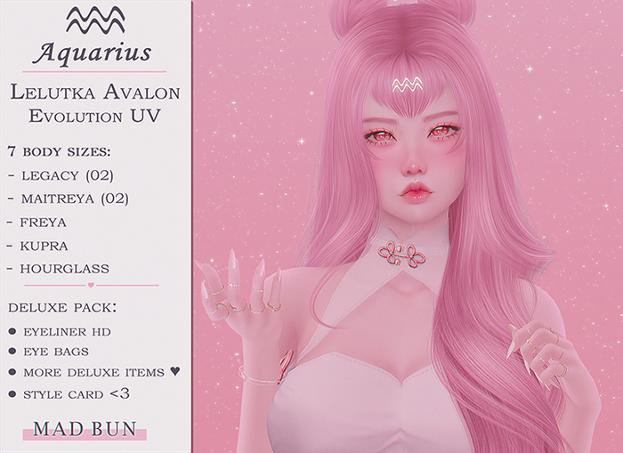 ♒ Aquarius Girl │ Lelutka Avalon