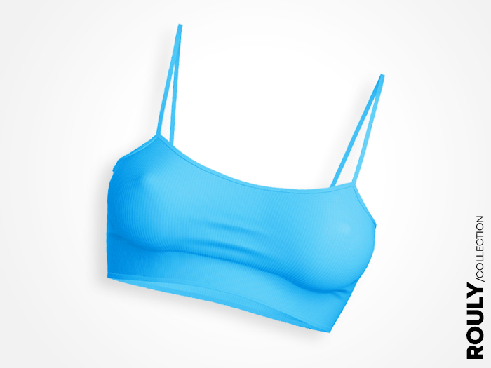 ROULY :: Move It Stretch Top - TrueBlue