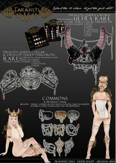 . a i s l i n g . Faranth Pauldrons RARE