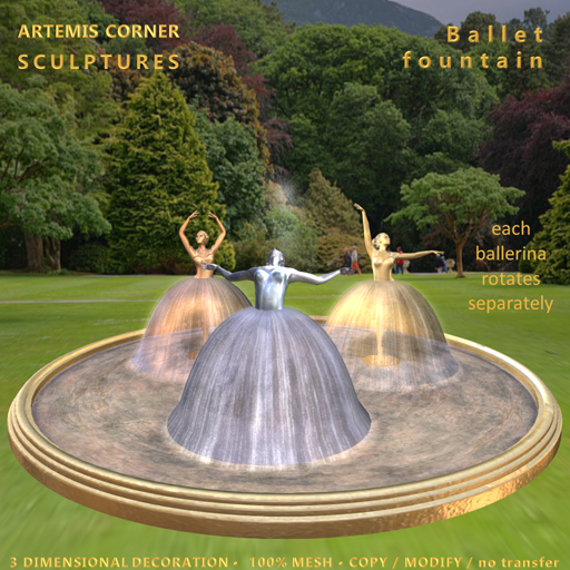 *AC* Ballet fountain 