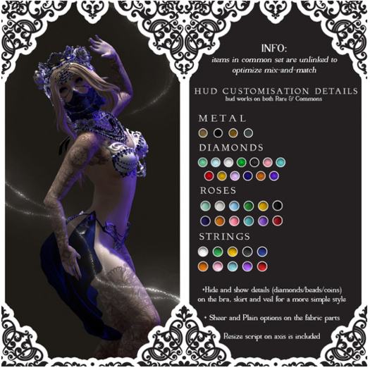 .:a:. Dangara - Violet - Skirt&Panties