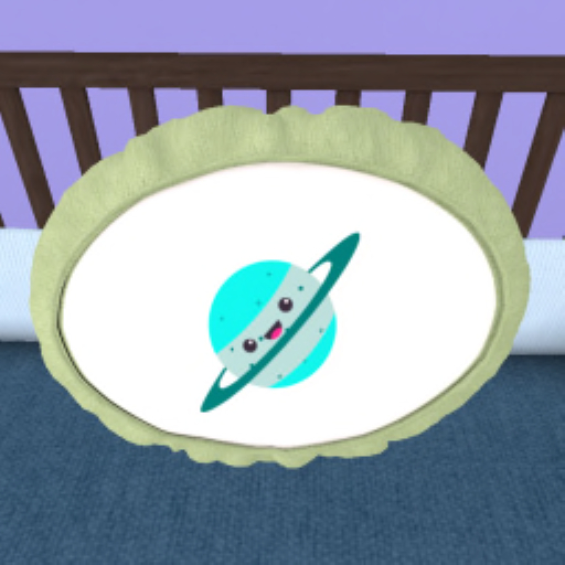 Roxies-Space Pillow