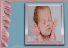 #Love Sweet Baby Photo Frame Pink