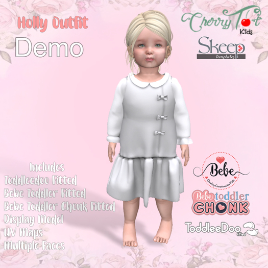 Skeep - Toddleedoo & Bebe Toddler/chonk - Holly - DEMO
