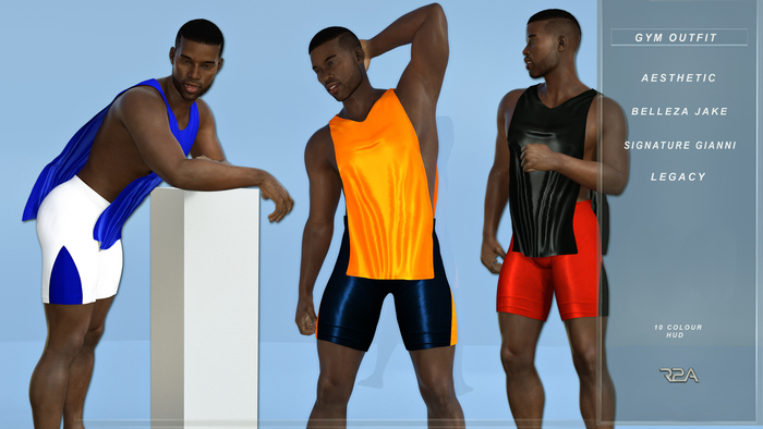 R2A-GYM OUTFIT W/HUD