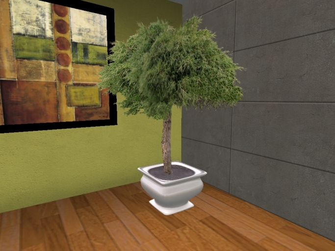 Arkad's Potted Threadleaf False Cypress flexi plant