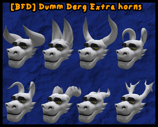 [BFD] Dumm Derg Extra Horns