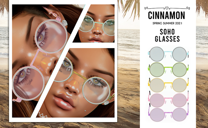 [Cinnamon Cocaine] Soho Glasses 