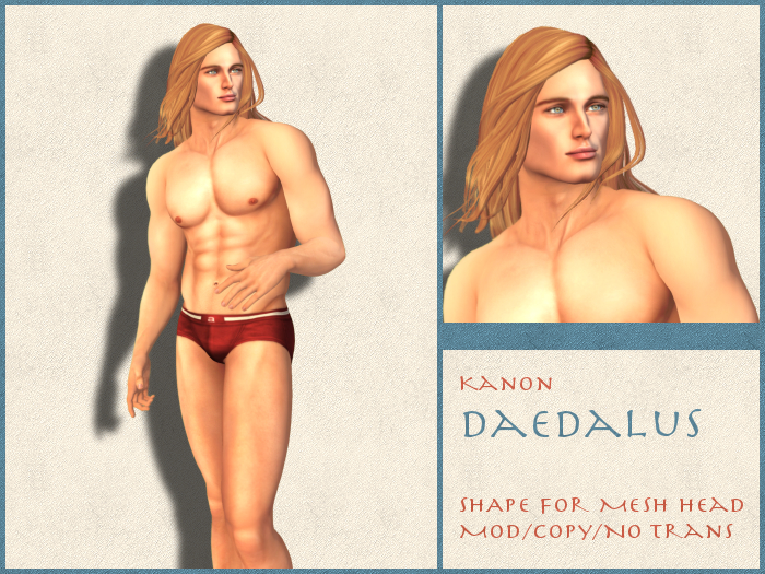 Kanon Male Shape - Daedalus - For LeLutka Alain