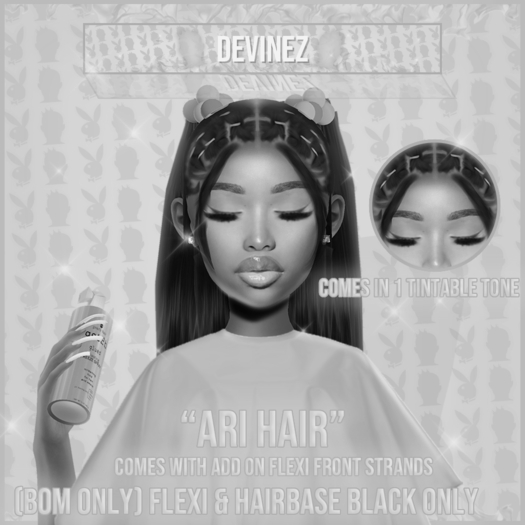 DEVINEZ - "Ari Hair" BOM. DEMO (Add to unpack)