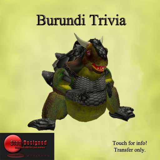 Burundi Trivia boxed v6.1