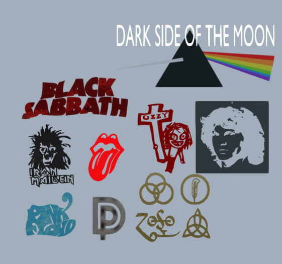 WALL-E ROCK BANDS NEON