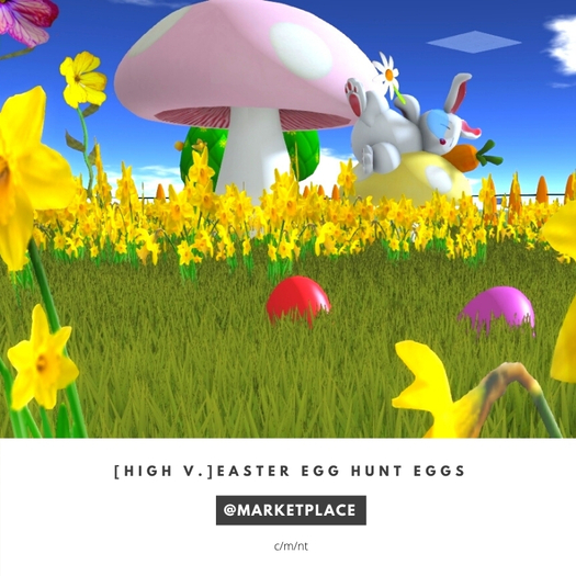 [high v.] easter egg hunt eggs