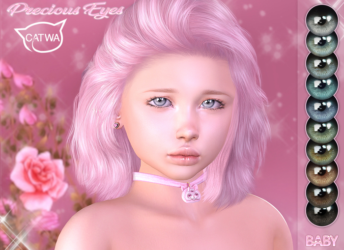 :*BABY*: Precious Eyes - CATWA - Naturals - CATWA APPLIER ONLY { Fatpack }