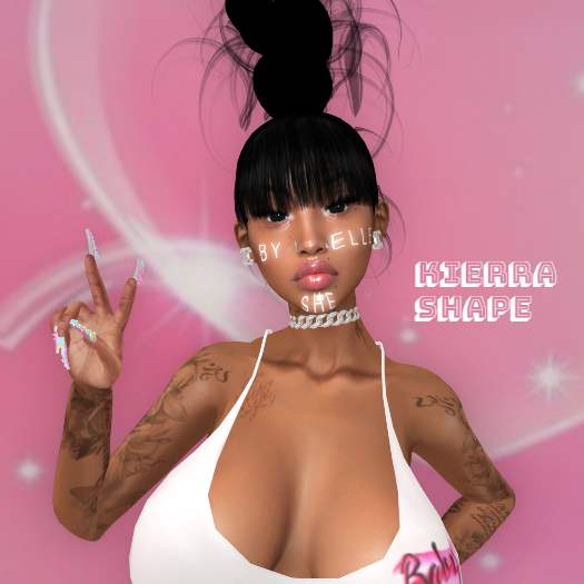 Kierra shape GENUS CLASSIC W1 AND SLINK HOURGLASS BODY WITH FULL OUTFIT LOOK DETAILS