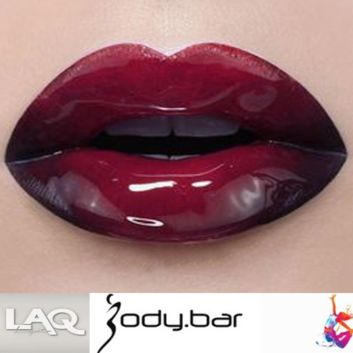 LAQ Lips LAQ Lipstick Red Ombre Glossy Lips