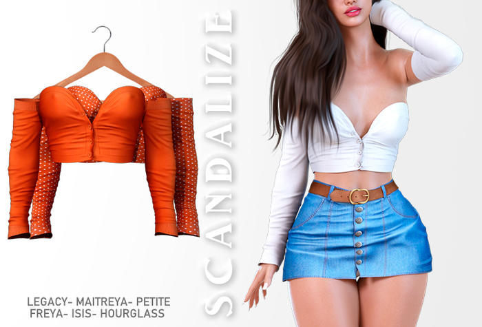 Scandalize. Zarihas TOP. Orange