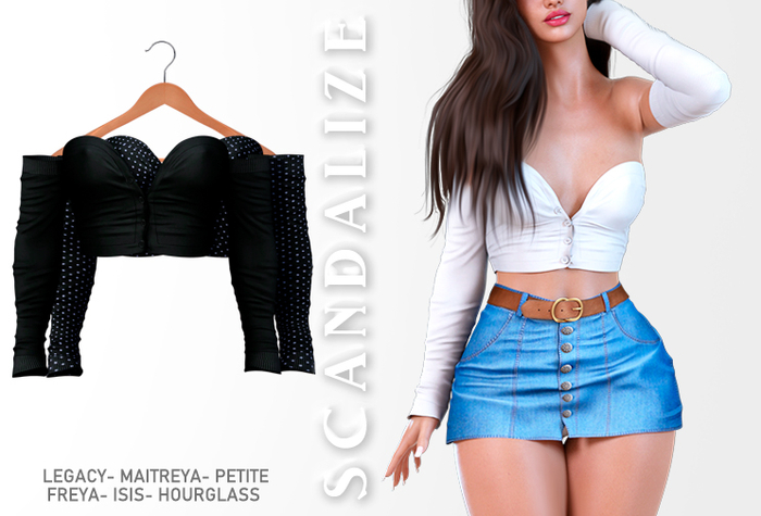 Scandalize. Zarihas TOP. Black