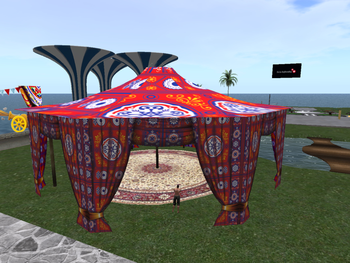 Ramadan Tent Drape 