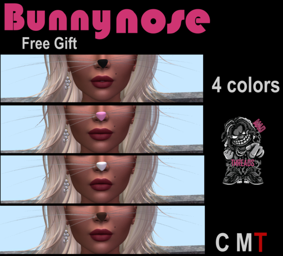 [MAD] Bunny Noses Set