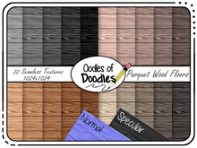 Oodles of Doodles - Parquet Wood Floors